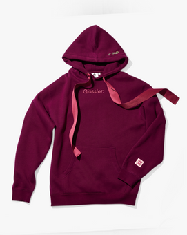 Original Pink Hoodie Glossier