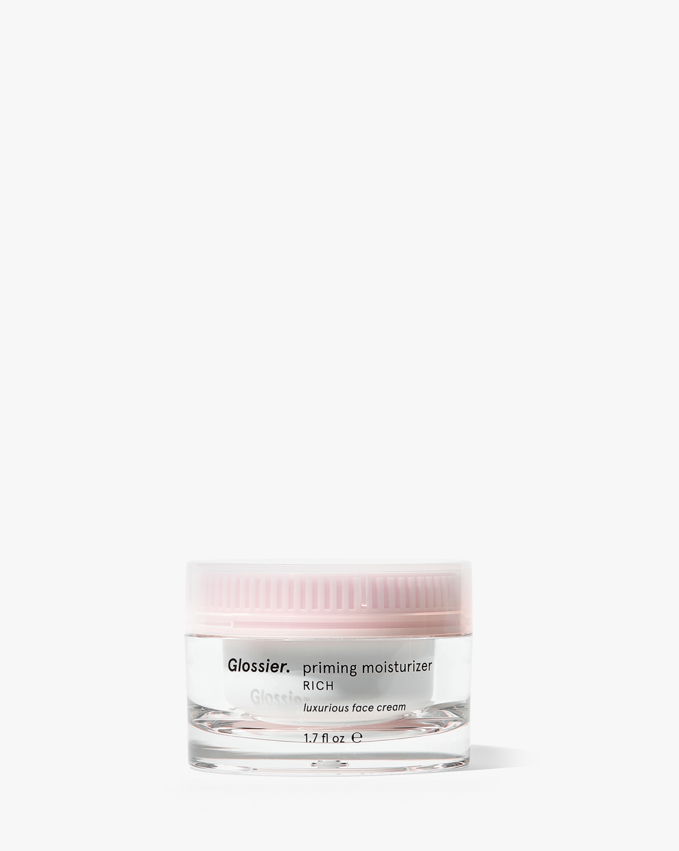 Glossier Priming Moisturiser Rich 60ml — nearly full