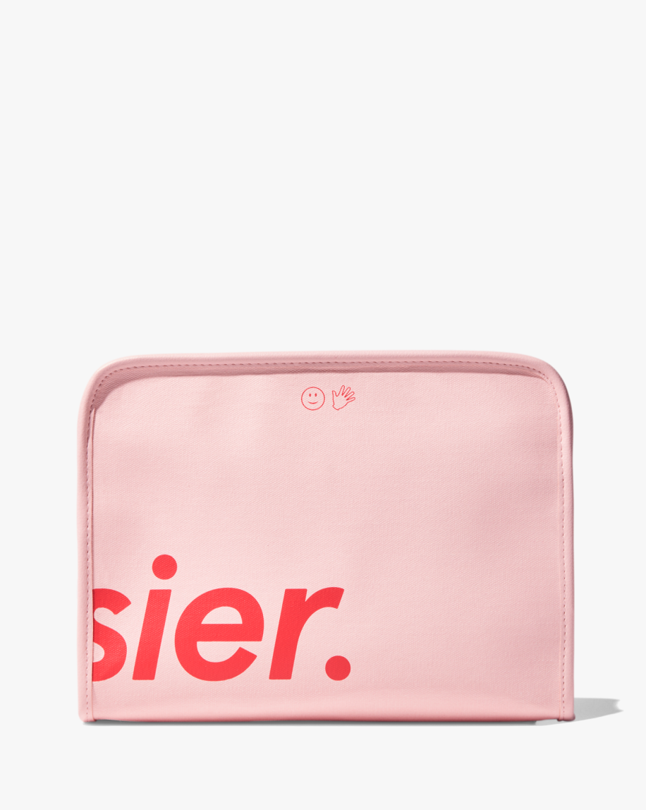 Glossier Beauty Makeup Bag Large Cosmetic Bag Toiletry Bag